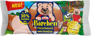 Reinert Bärchen Fleischwurst mit Gemüse