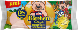 Reinert Bärchen Geflügel-Fleischwurst mit Gemüse