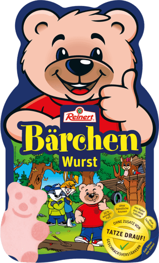 Bärchen-Wurst, Mortadella, Kinderwurst